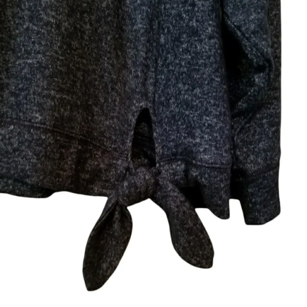 J. By J Crew Heathered Blue Side Tie Top Size 3X